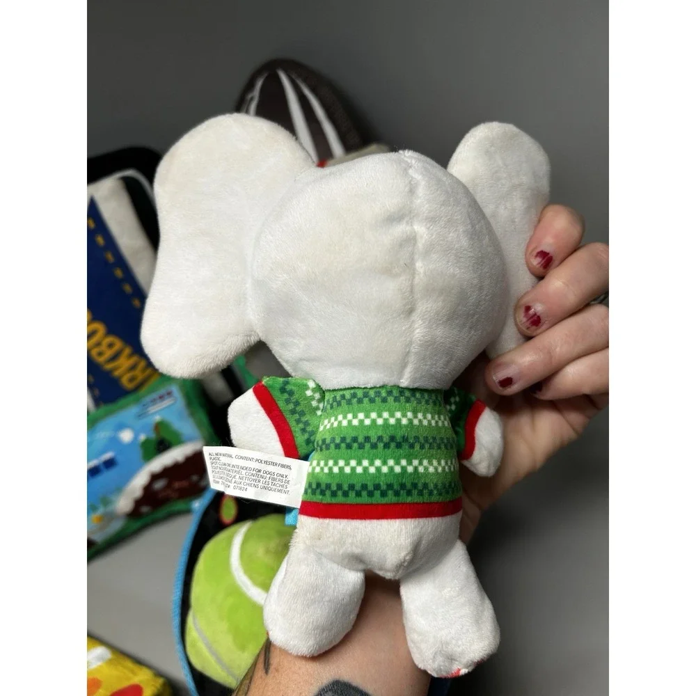 Bark Box Lot - Plush Squeaky Crinkle Dog Toys For Medium / Large Dogs Variety!